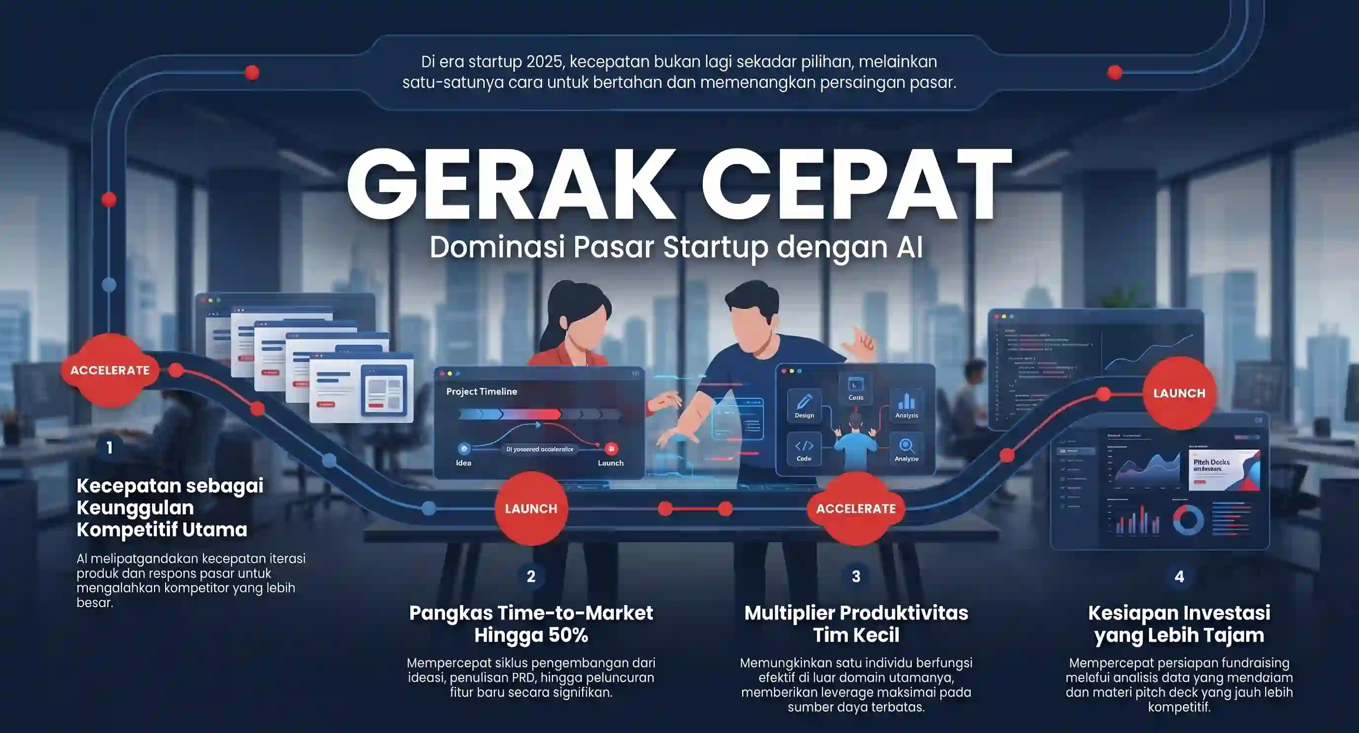 Pelatihan AI untuk Startup Teknologi